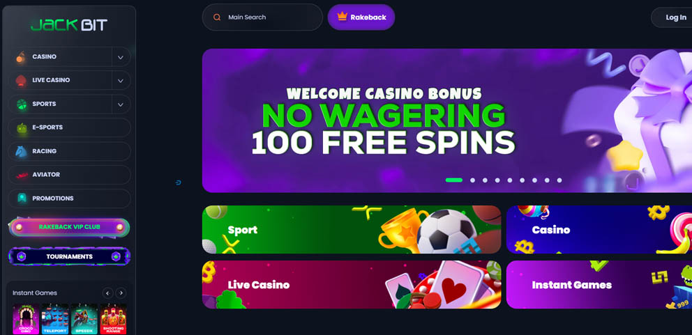 JackBit Ethereum Casino for US players