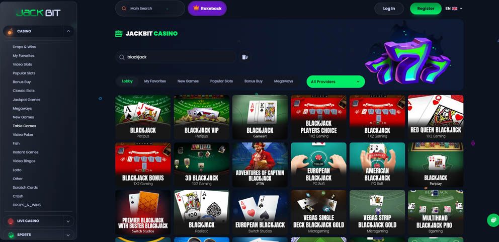 JackBit online blackjack
