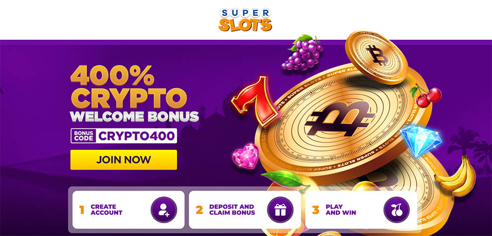 SuperSlots online casino for US players