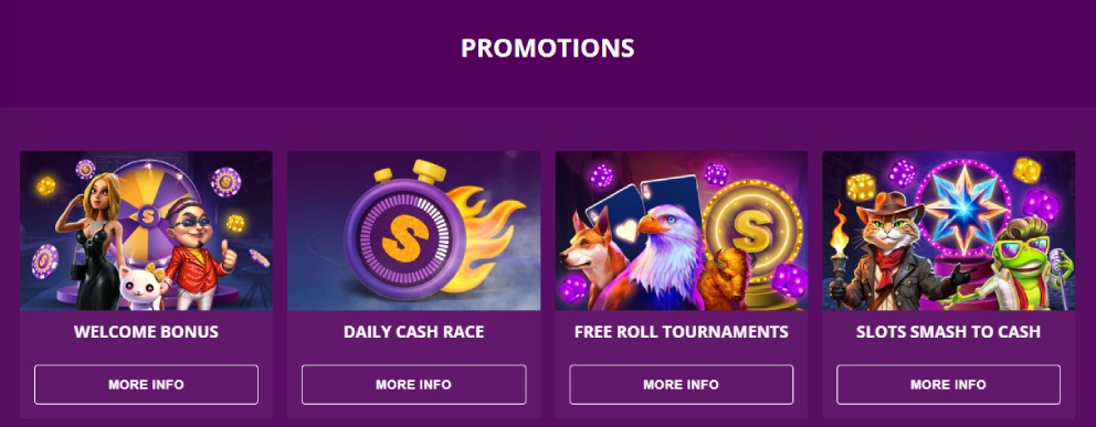 SuperSlots Casino Bonuses